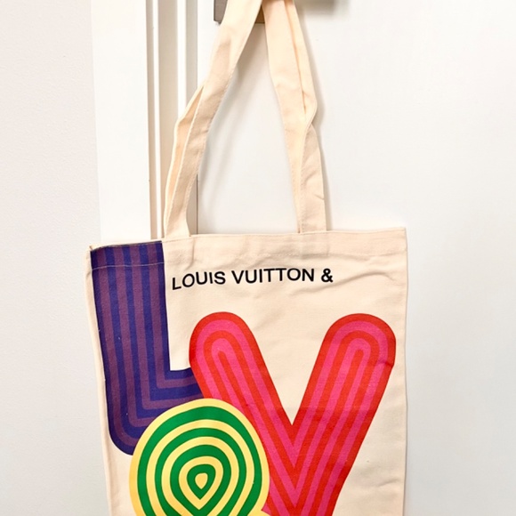 NEW Louis Vuitton Canvas Eco Tote Bag Limited Shenzhen Exhibition - Picture 2 of 2